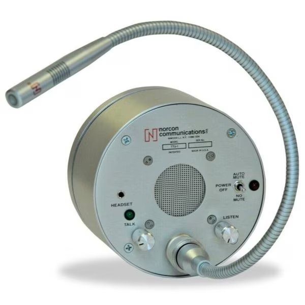 Two-Way Classic Electronic Communicator DC Power 2-1/2 24, Norcon Communications, Mfr#: TTU1DXL2UP-24